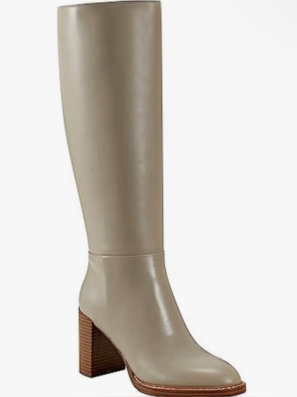 Marc Fisher Gabey Knee High Boot In Taupe Women’s Size 5M